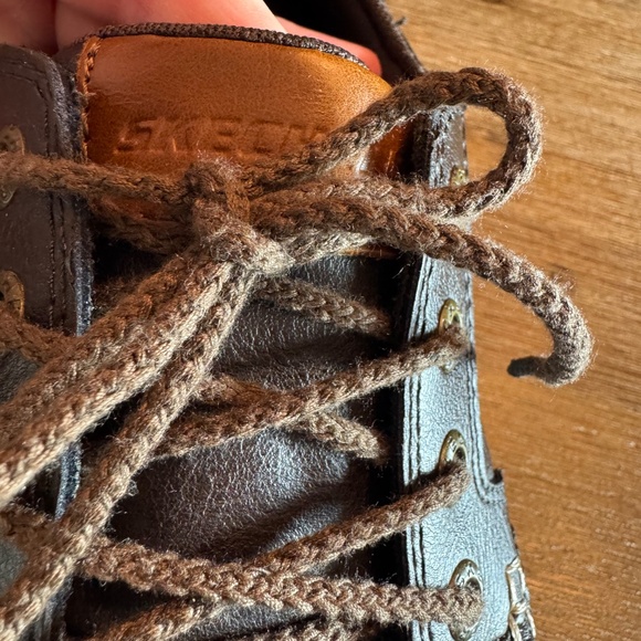 Skechers Men's Heston SN 65875 Chukka Casual Sneaker Brown Leather US 8 - Picture 11 of 15